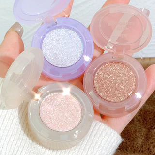 S-07✨Xixi eye shadowอายแชโดว์โมโนโครม สีนู้ด คอนทัวร์ ไฮกลอส ประกายเพรชวิบวับ มีให้เลือก 6 สี กันน้ำ กันเหงื่อ ติดทนนาน