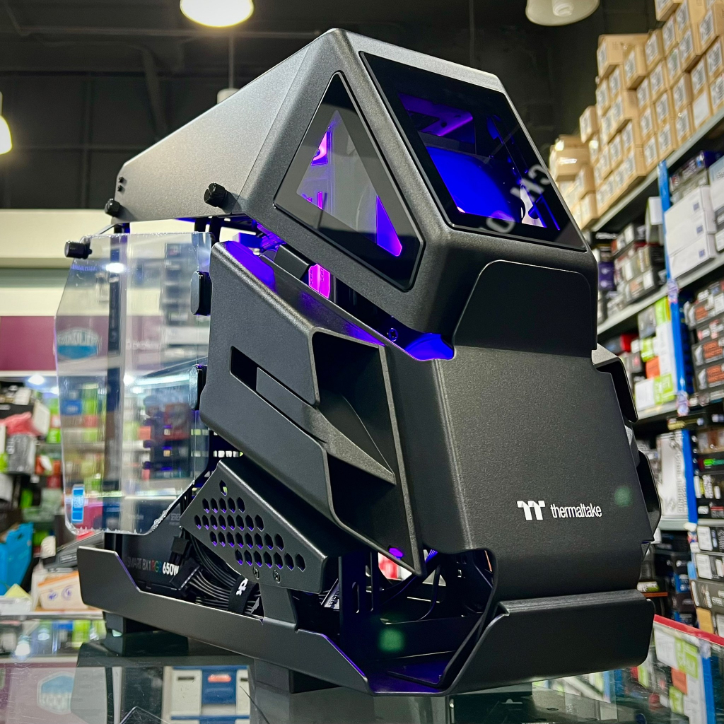 คอมพิวเตอร์ประกอบ Thermaltake AH T200 Black Set INTEL i5-12500 x MSI RTX3050 VENTUS 2X OC