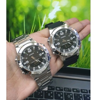 [ของแท้] Casio นาฬิกาข้อมือ รุ่น AMW-870-1AV, AMW-870D-1AV  รับประกัน 1 ปี