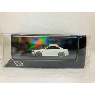 404 Error Nis San Silvia S15 Resin Car Model Collection Stock White and Red For Gift