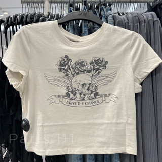 เสื้อทรงครอปพอดีตัว งานแท้ 100% cp