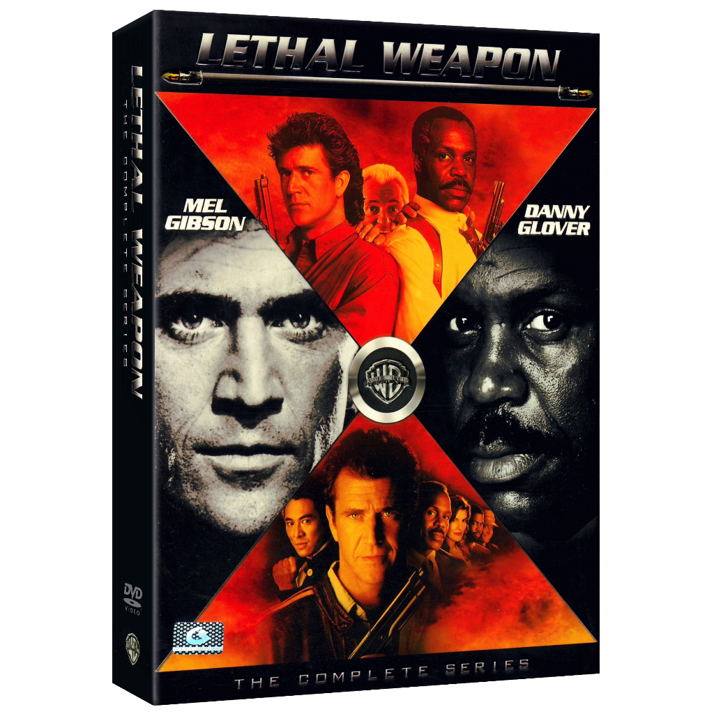 Lethal Weapon 1-4 The Complete Series Boxset [4-Disc DVD มีเสียงไทย/มีซับไทย] *แผ่นแท้