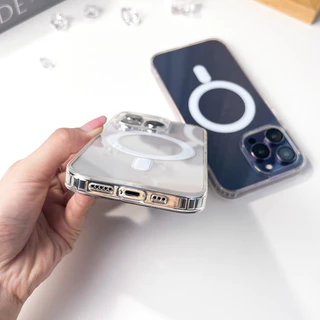 [i17]🔋พร้อมส่ง S43 เคสใสชาร์จไร้สายงานดี & เคส FEILATU เคสแม่เหล็ก for iPhone เคสไอโฟน เคสใส 16Plus,17Pro,17Promax