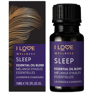 แท้จาก 🇬🇧 I LOVE WELLNESS ESSENTIAL OIL BLEND SLEEP 10ML. อโรม่าช่วยในการหลับสบายตัวดัง