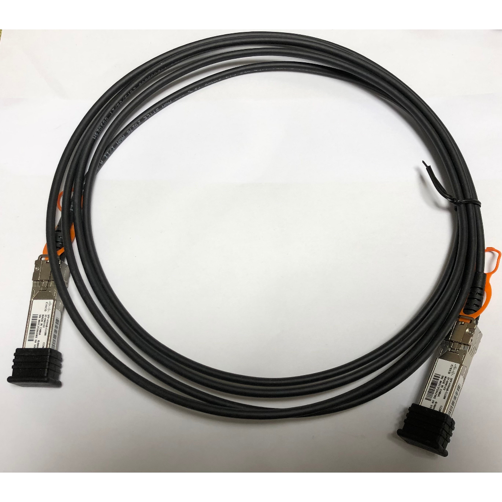 Cisco 10Gb SFP+ to SFP+ Cable 37-0961-03 SFP-H10GB-CU3M 3M Passive CableCisco 10Gb SFP+ ถึง SFP+ Cab