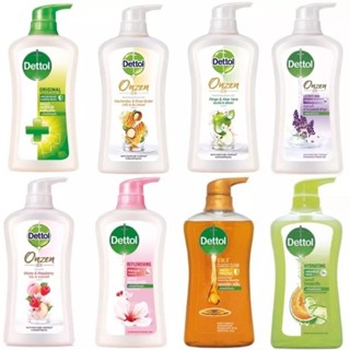 Dettol เดทตอล สบู่เหลวอาบน้ำ แอนตี้แบคทีเรีย มีหลายสูตร 500 มล. Exp.05/2025