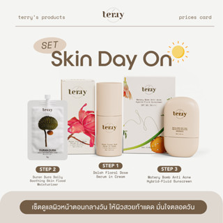 SET SKIN DAY ON เซ็ตดูแลผิวหน้าช่วงเช้าของแบรนด์ TERRY