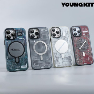 เคสไอโฟนYOUNGKIT กันกระแทกรองรับชาร์ทไร้สาย