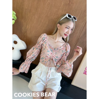 Cheese cake เสื้อครอป แขนยาว