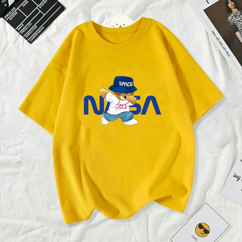 Cosco เสื้อยืดผู้หญิงสาวลายการ์ตูนน่ารัก#A92 - รูปที่ 3