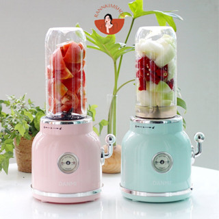 [พร้อมส่ง] Danmi Mini Blender : เครื่องปั่นน้ำผลไม้ สมูทตี้ + แก้ว นำเข้าจากเกาหลี