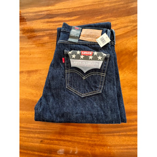 Levi’s 505 ผ้าฟอกเข็ม ป้าย R Premium Big E made in USA