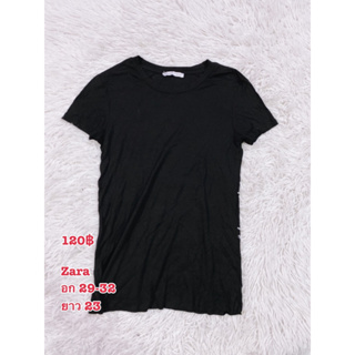 Zara เสื้อยืด ผ้าบาง