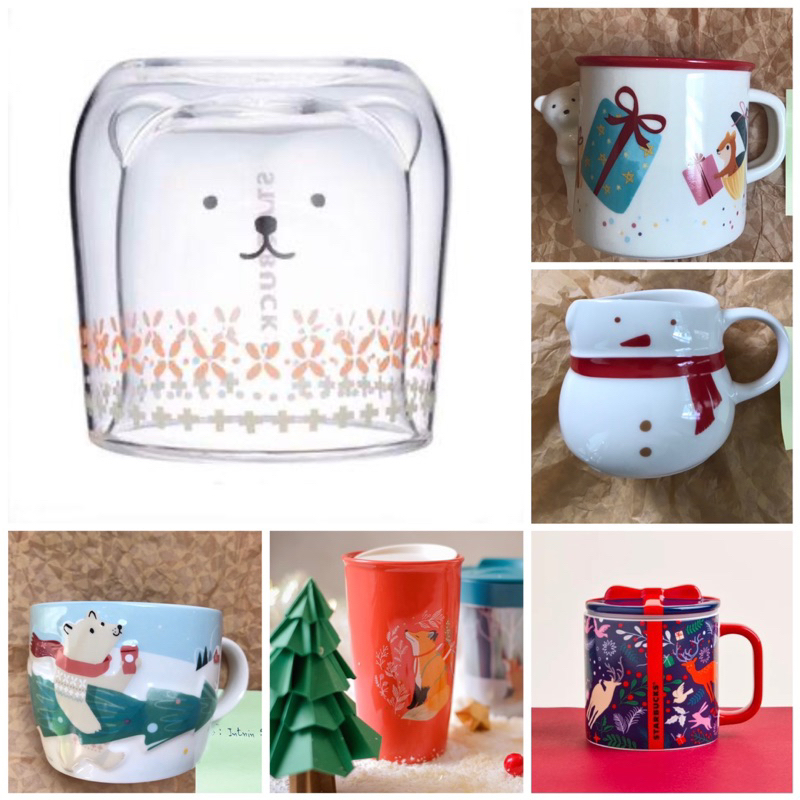 Starbucks Thailand Christmas Mug & Double Wall