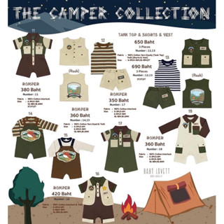 romper camping bblv new 9-12