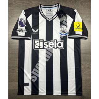 เสื้อฟุตบอล Newcastle Home นิวคาสเซิล เหย้า 2023/24 พร้อมอาร์มพรีเมียร์ลีค NO ROOM