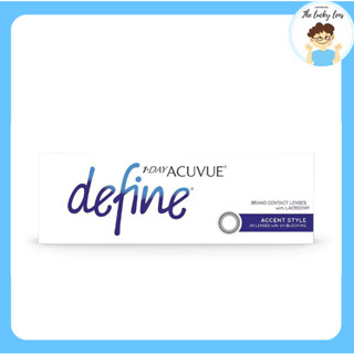 Acuvue คอนแทคเลนส์สี รายวัน แอคคิววิว รุ่น 1 Day Acuvue Define สี accent style