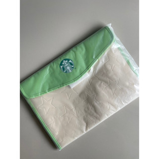 กระเป๋าถือ กระเป๋าใส่แท็บเล็ต starbucks clutch bag green design