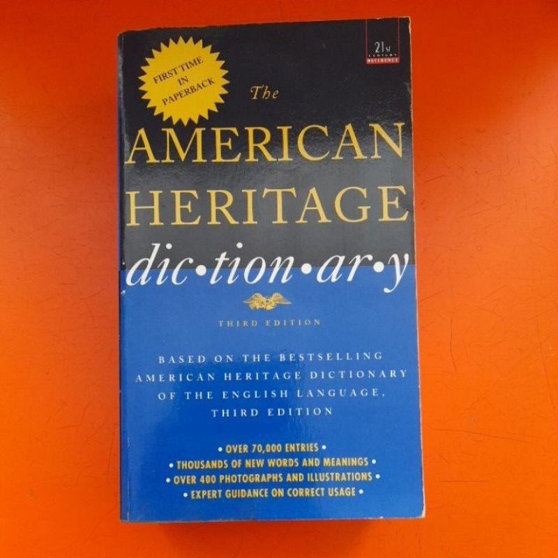 The American Heritage dictionary