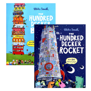 [หนังสือ เด็ก]The Hundred Decker Bus 100 Decker Bus รถบัส 100ชั้น #ของแท้ #พร้อมส่ง ปกอ่อน #สนุก by Mike Smith (Author)