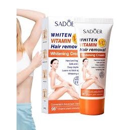 SADOER VC hair removal cream 60g Vitamin C mild hair removal without irritation