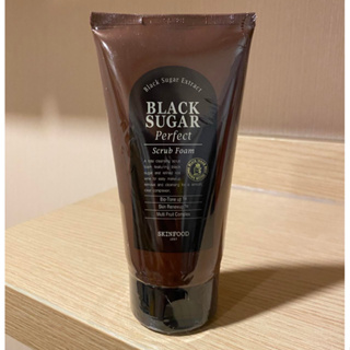 Skinfood Black Sugar Scrub Foam 180 กรัม พร้อมส่ง