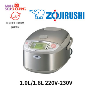 【Direct from Japan】ZOJIRUSHI IH Rice cooker &amp; warmer NP-HLH10-XA 1.0L /NP-HLH18-XA 1.8L(220V-230) / made in japan / skujapan