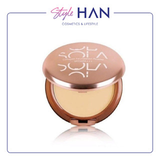 Sola Collagen Foundation Powder SPF50PA+++ แป้งพัฟกันเเดดยอดฮิตของแบรนด์ (EXP.2023/12/19)