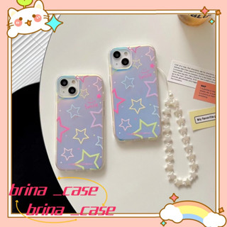 ❤️ส่งของขวัญ❤️ เคสไอโฟน 11 12 13 14 Pro Max เลเซอร์ ดาว ความนิยม เรียบง่าย สาวน่ารักหัวใจ Case for iPhone ป้องกันการตก