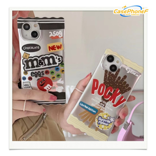 ✨ส่งของขวัญ✨เคส for iPhone 11 14 Pro Max Case for iPhone 12 13 ป้องกันการตก การป้องกัน บรรจุภัณฑ์ขนม แบรนด์ไทด์