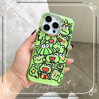 🔥สไตล์ใหม่🔥เคสไอโฟน iphone 11 14 Pro Max น่ารัก กบน้อย ปกป้องเต็มที่ ป้องกันการตก เคส iphone 12 13 Pro Case for iPhone