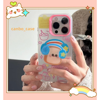 🎁ส่งของขวัญ🎁เคสไอโฟน สำหรับ 11 14 for iPhone Case 13 12 Pro Max ความคิดสร้างสรรค์ การ์ตูน กันกระแทก เคสนิ่ม เคสโทรศัพท์