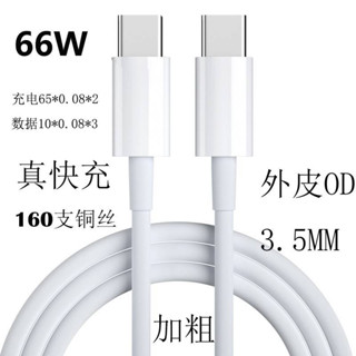 สายชาร์จ Type C to Type C Fast Chager ยาว 1 เมตร 适用苹果pd快充数据线平板笔记本双TYPE-C to C