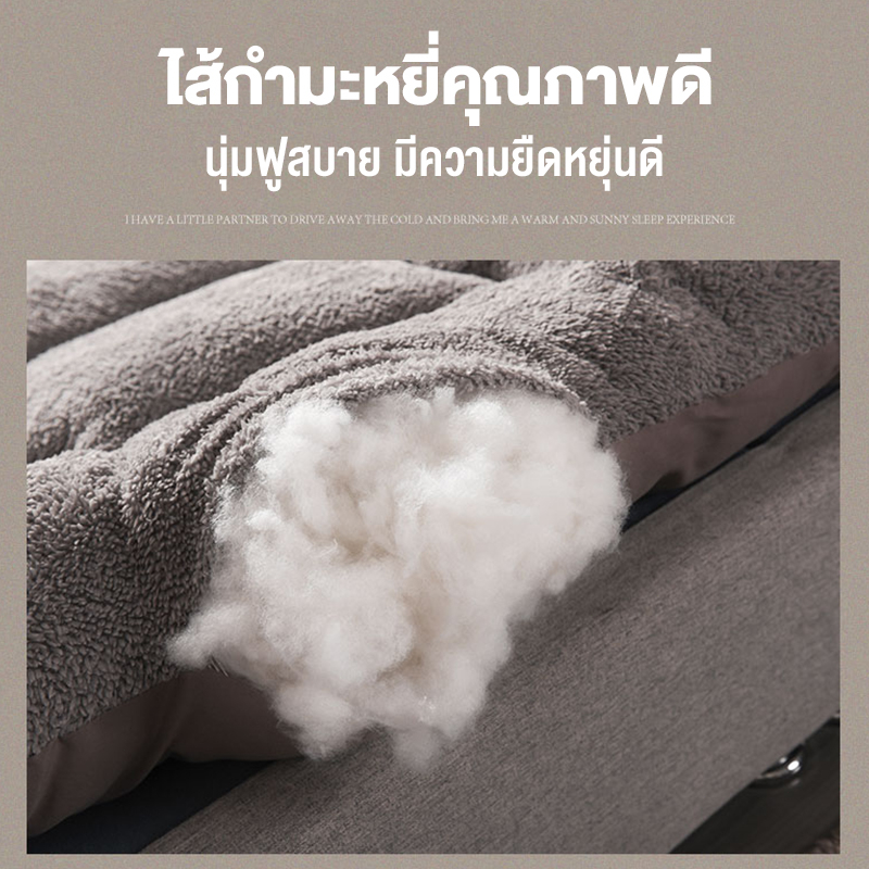 FLM หนานุ่ม ผ้าขนแกะท็อปเปอร์ 3.5ฟุต/5ฟุต/6ฟุต ลดการปวดหลัง หนาพิเศษ ท็อปเปอร์หนานุ่มฟู ผ้ากันไรฝุ่น