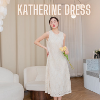 (l พร้อมส่ง) (s,m พรี) #KATI280ꕤ   ‎⸝ ⸝ ⸝ Katherine Dress ◞✿