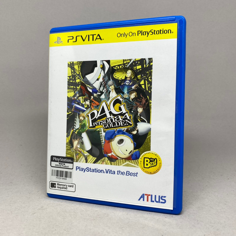 (ENG) PG4 Persona 4 The Golden PS Vita the Best | แผ่นเกมเพลสเตชั่นวีต้า แท้ | Zone 3 Asia | English