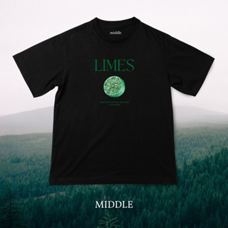 เสื้อยืดโอเวอร์ไซส์ ลาย Lime | สกรีนไม่หลุดไม่ลอก