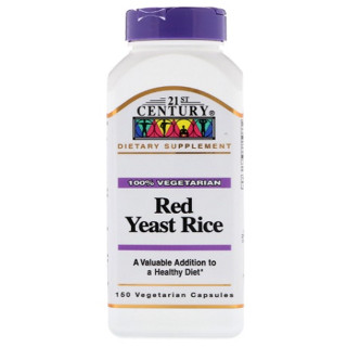 ข้าวยีสต์แดง 21st Century, Red Yeast Rice, 300 mg, 150 Vegetarian Capsules