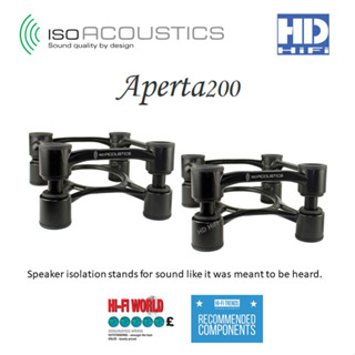 IsoAcoustics Aperta200 speaker isolation stands