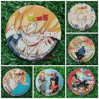 เหรียญ คัมคัม ดราก้อนบอล Z หลักร้อย Kum Kum Coin Dragon Ball Z Power 100-900