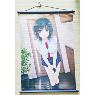 ของสะสมอนิเมะ Coffee Kizoku - Wall Scroll Poster Tapestry : Sumika Aoyama Animate JAPAN ลิขสิทธิ์แท้ มือสอง