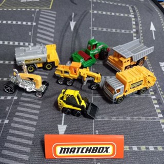 ชุดก่อสร้าง รถ Matchbox  รถของเล่น 1:64 นอกแพ็คเกจ สภาพดี