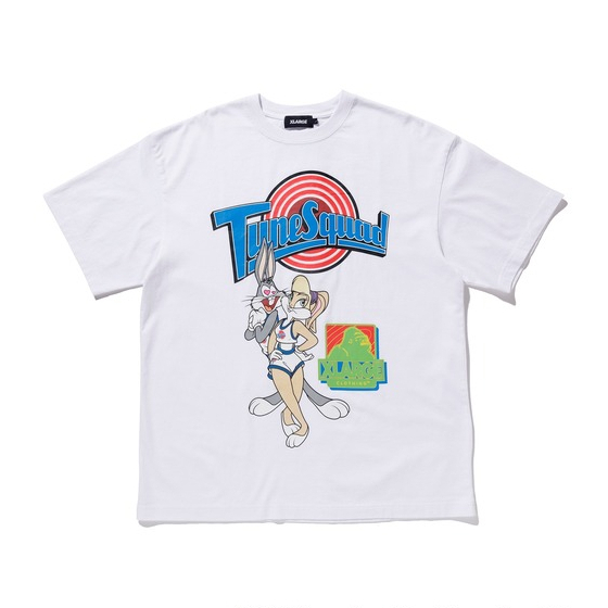 XLARGE x SPACE JAM 101222011072 BUGS AND LOLA BUNNY S/S TEE WHITE