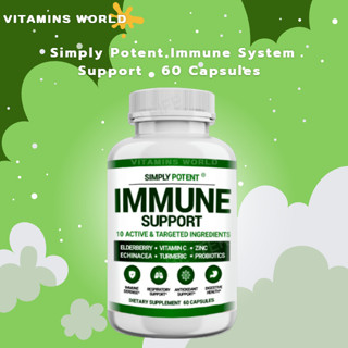 Simply Potent Immune System Support , 60 Capsules (V.674)