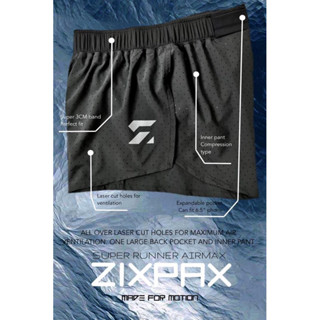 [599.- ลดค่าส่ง] SUPER RUNNER PANT 64136/F1  #ZIXPAX