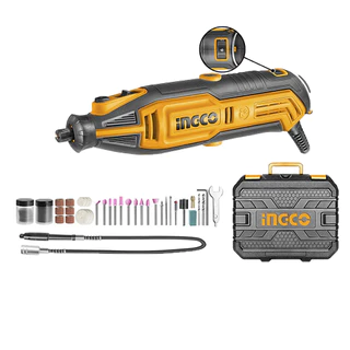 INGCO MG13328 แทนรุ่น MG1309 เครื่องเจียร์ มินิ แกะสลัก 130W เจียร์สายอ่อน ปรับความเร็วได้ 6 ระดับ พร้อมและอุปกรณ์เสริม