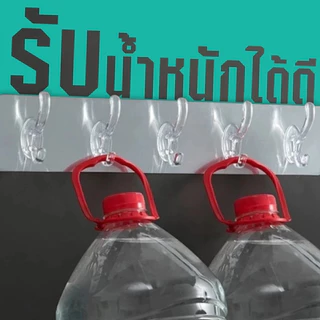 ตะขอกาวติดผนัง ✨แผ่นตะขอติดผนัง ตั้งตั้งง่ายโดยไม่ต้องเจาะตะขอแขวนอเนกประสงค์ 🛒คุณภาพดี