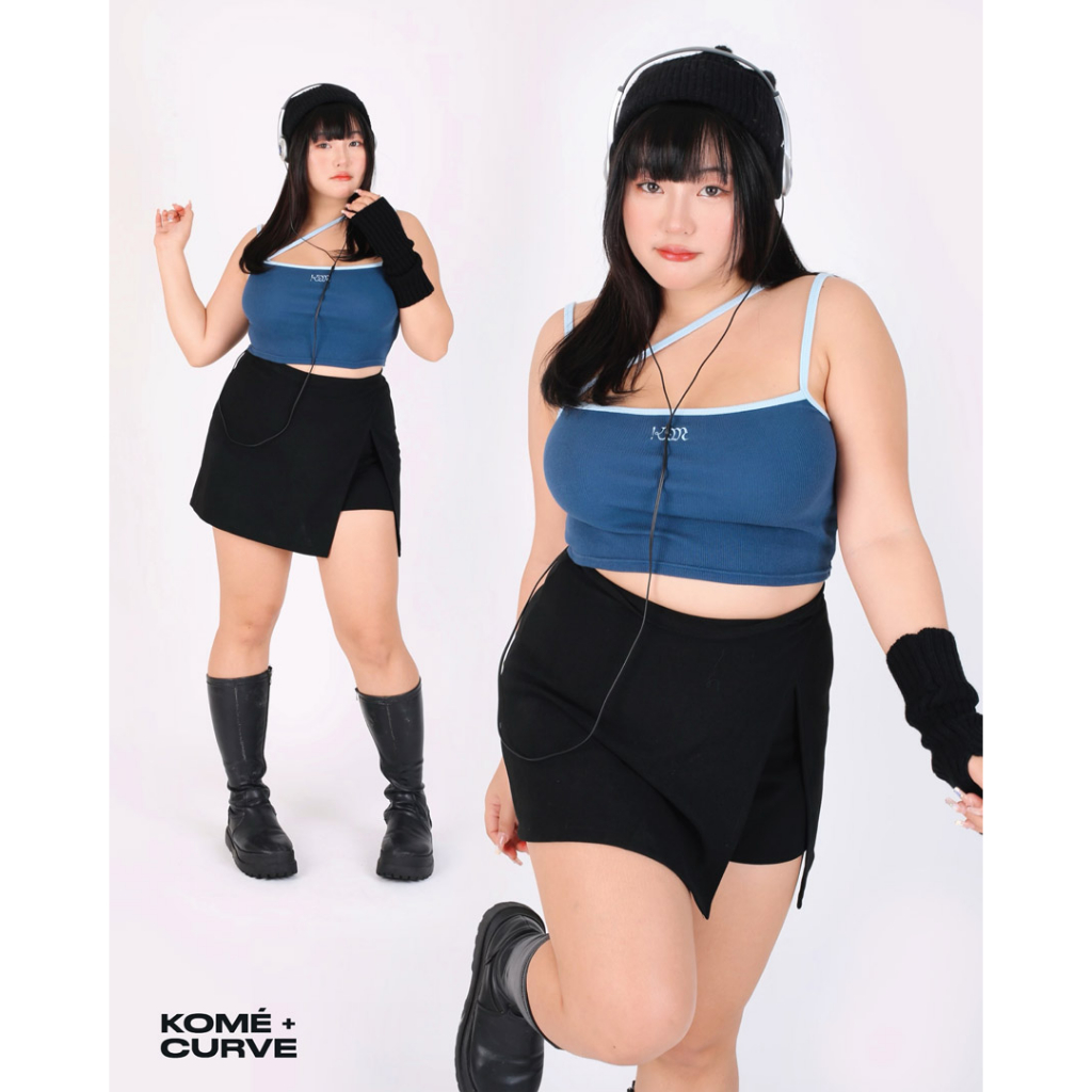 kome.offi (CURVE)  เสื้อสายเดี่ยว รุ่น cool kids tank top - รูปที่ 2