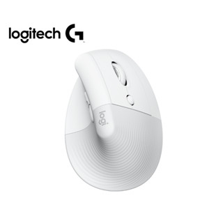 LIFT WHTE ERGONOMIC MOUSE (เมาส์ไร้สายเพื่อสุขภาพ2ระบบ) LOGITECH Wireless / Bluetooth - 1Y