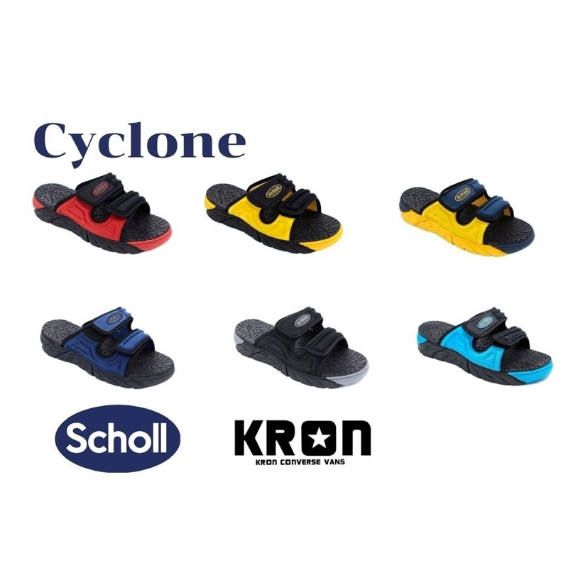สินค้าพร้อมส่ง รองเท้า SCHOLL รุ่น CYCLONE (955)  รองเท้าแตะแบบสวมสกอล์ลสายปรับได้พร้อมกล่อง สินค้าลิขสิทธ์แท้จากบริษัท